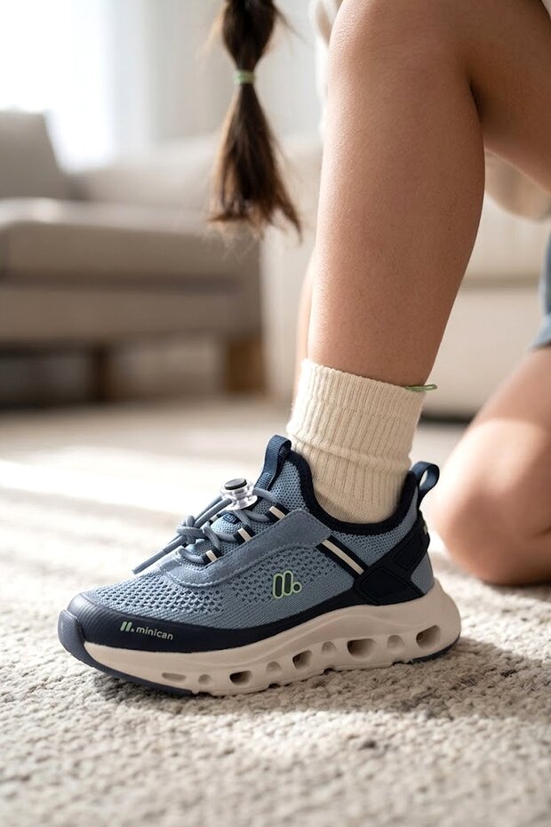 Elit İh1-P-Bzx001-26Y Booties Girls Classic S Sneakers Indigo