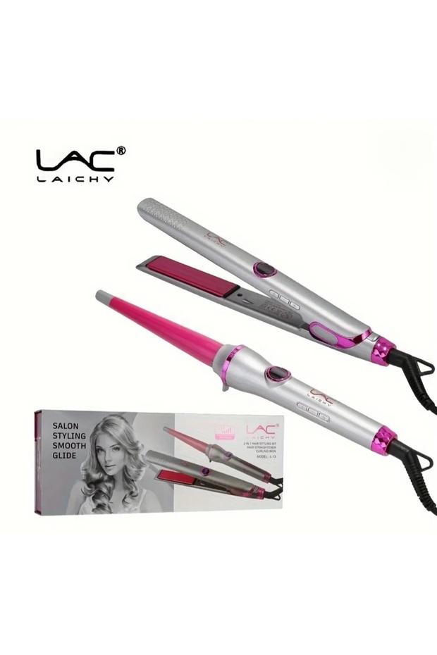 2 IN 1 HAIR SYTLING KIT AIR STRAIGHTENER