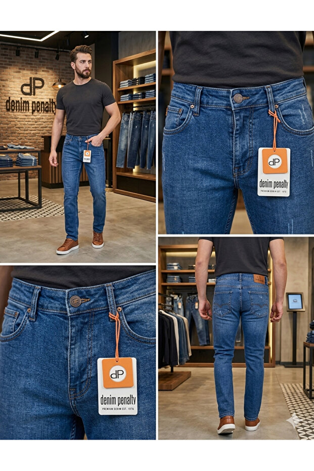 Penalti Premium Slim Fit Stretch Fabric Men's Jeans