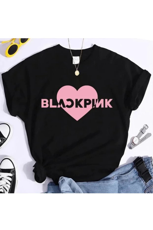 Blackpink Printed T-Shirt, Premium Quality Unisex Kids/Adults (with Surprise Gift)
