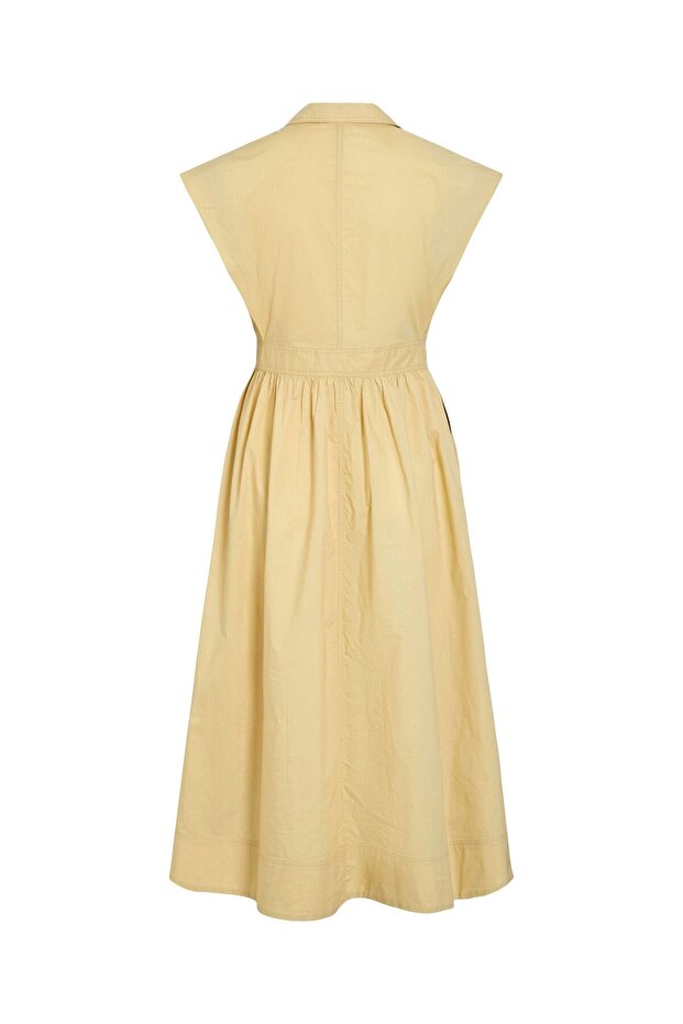 Rochie maxi cu mânecă scurtă - 3