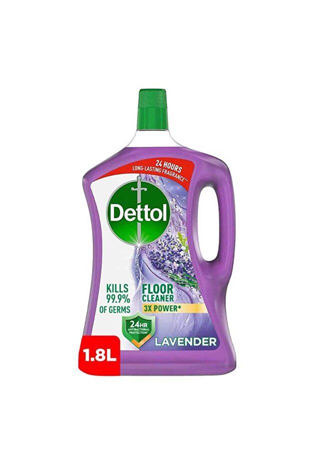 ANTIBACTERIAL FLOOR CLEANER LAVENDER 1.8LTR