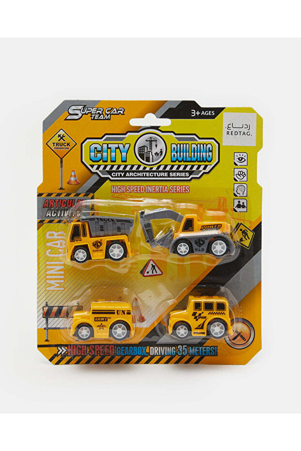 Mustard Engineering Construction Vehicle Set