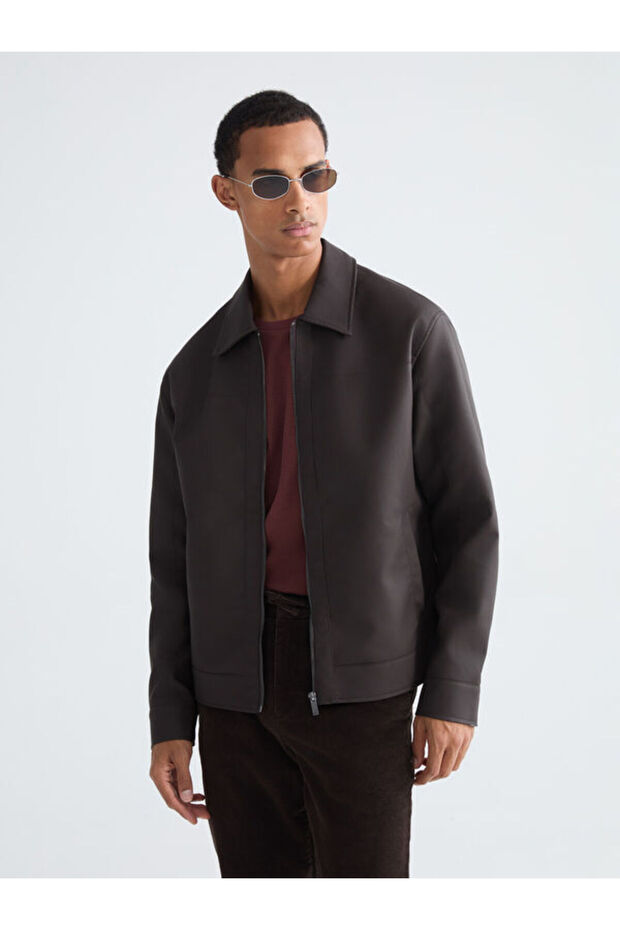 Esvab • Modern & Distinctive Men's Leather-Look Jacket