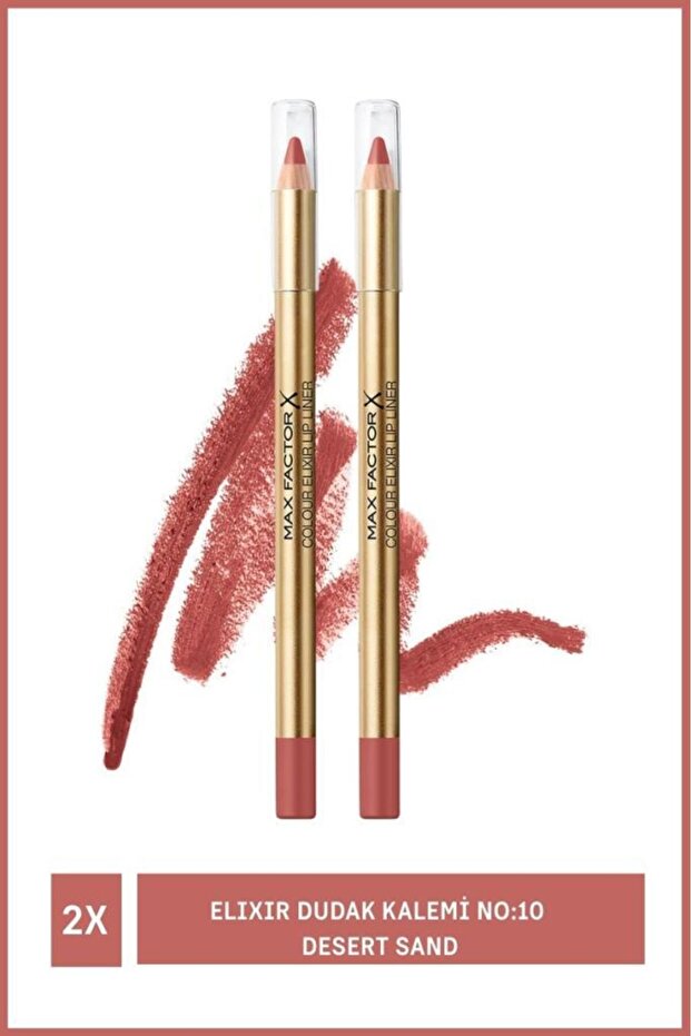 ELIXIR LIP PENCIL NO:10 DESERT SANDX2 - 1