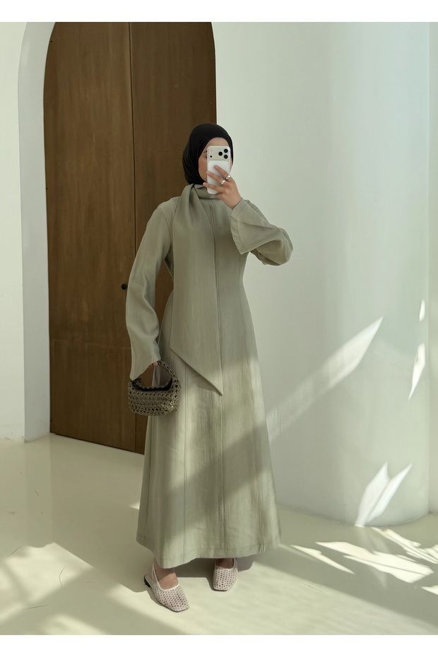 FREE ELBİSE MASSİMO mint - 5