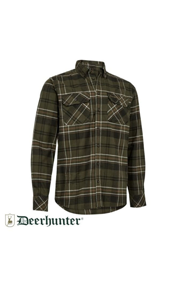 Yeşil Kareli Gömlek - 1