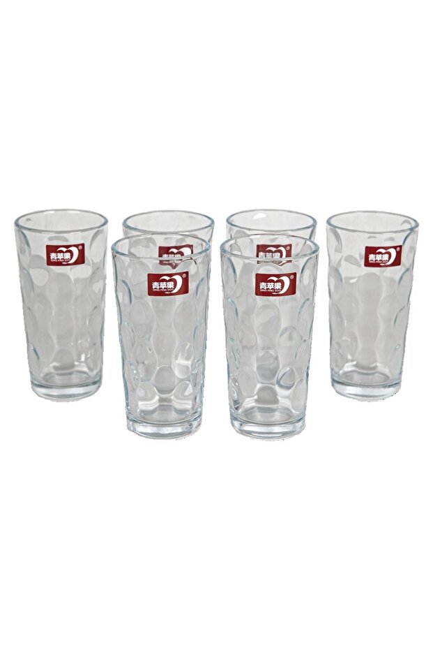 Glass Tumbler Set, 6 pcs