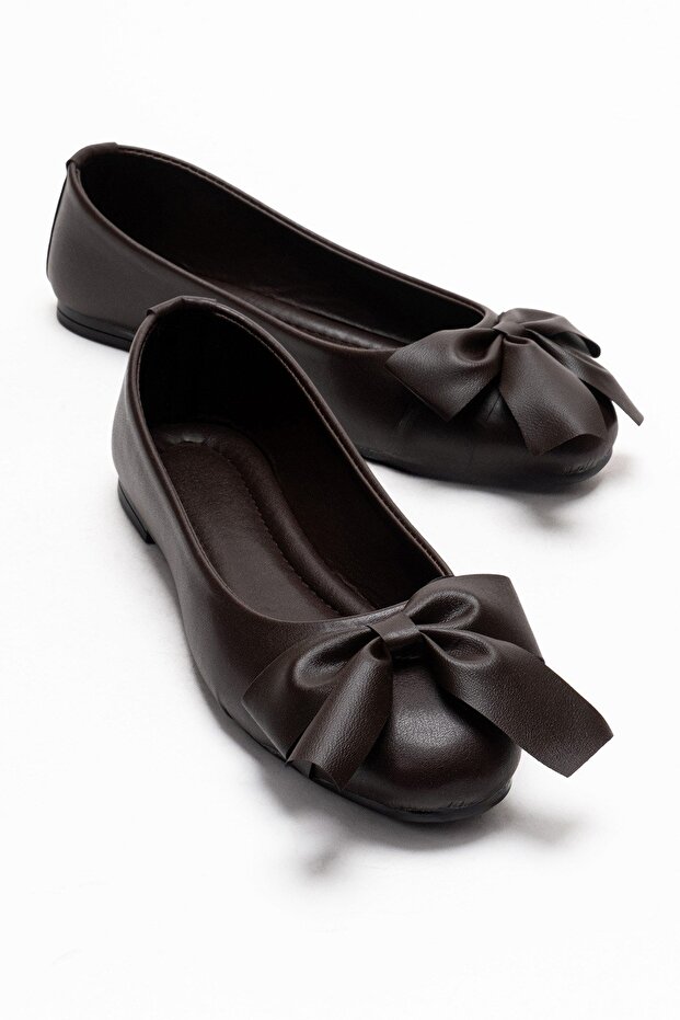 Women's Ballet Flats Brown Skin