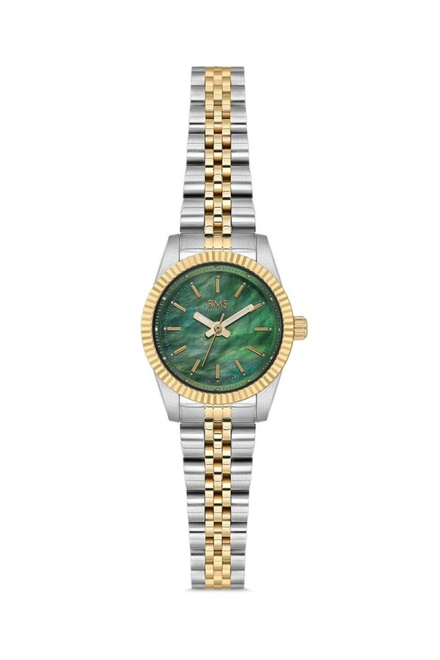 Zeitmeister Rms.1.Ag2117.49 Minimal Design Steel Case 5 Atm Water-Resistant Metallic-Gold Color K