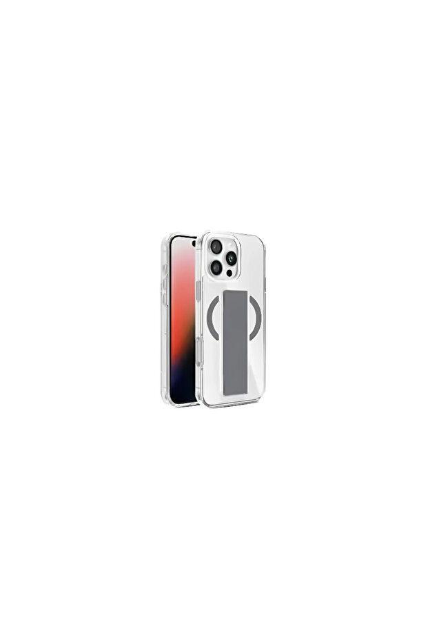 iPhone case with clear magSafe and grip 16