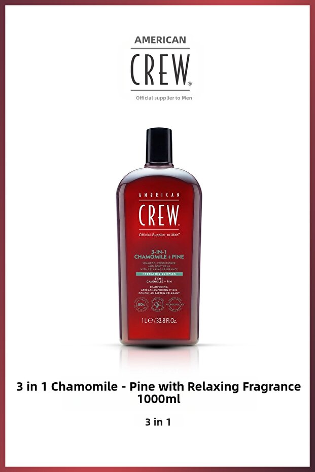 Ac 3-in-1 Relaxing 1000 ml – Hair & Body Cleanser for Men