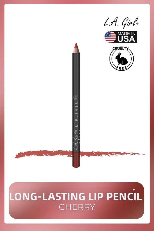 Ultra Precise Lipliner Pencil – Intensely Pigmented and Long-Lasting Lip Liner - Gp502 Cherry