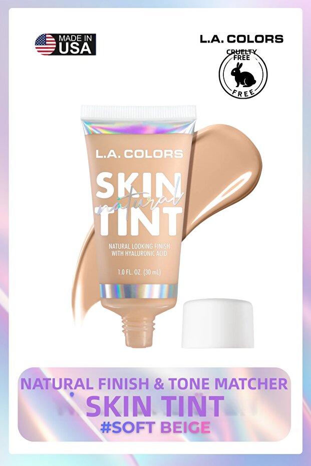 Natural Skin Tint - Natural Finish & Tone Equalizing Tint Foundation # Soft Beige