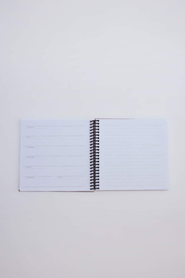 Süresiz Planlayıcı Ajanda, Spiralli, Parlak Sert Kapak 5cm x 16 cm TPHSS26JD00001 - 9