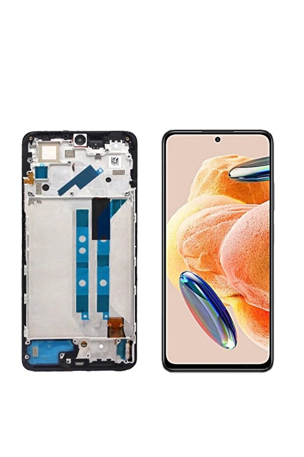 شاشة لمس Redmi Note 12 Pro TFT شرائحية (أسود)