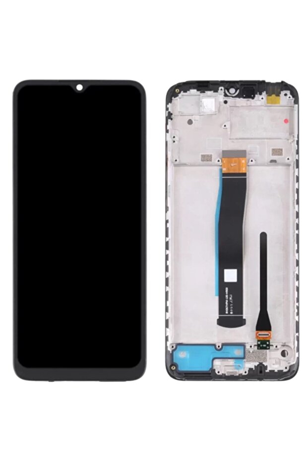 Redmi 10C - شاشة لمس Poco C40 شرائحية (أسود)