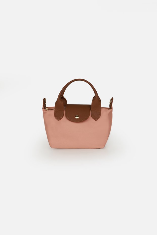 Parachute Fabric Faux Detailed and Long Handle Women's Shoulder Bag, Women's Shoulder Bag