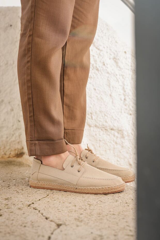 Riven Bej Espadril - 2