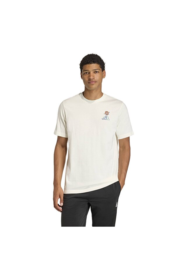 M Ed Bball T Erkek Spor T-shirt KB4908 - 1