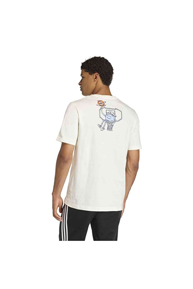 M Ed Bball T Erkek Spor T-shirt KB4908 - 2