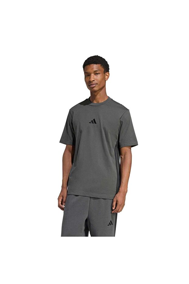 تيشيرت Essentials 3-Stripes من قماش قطني ناعم