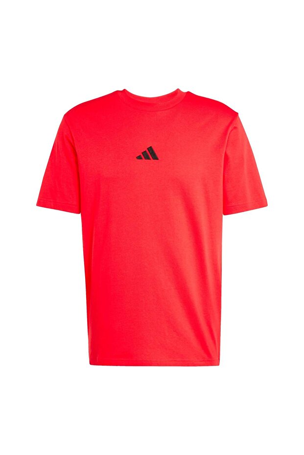 Essentials Small Logo Single Jersey Tişört - 4