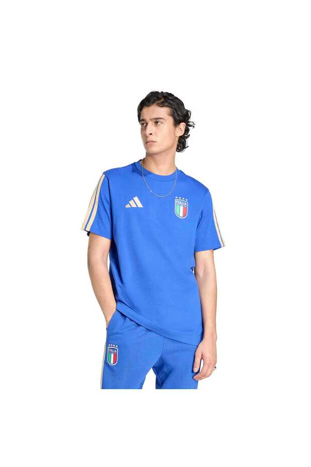 Figc Dna Tee Erkek Spor T-shirt JZ2064 - 1