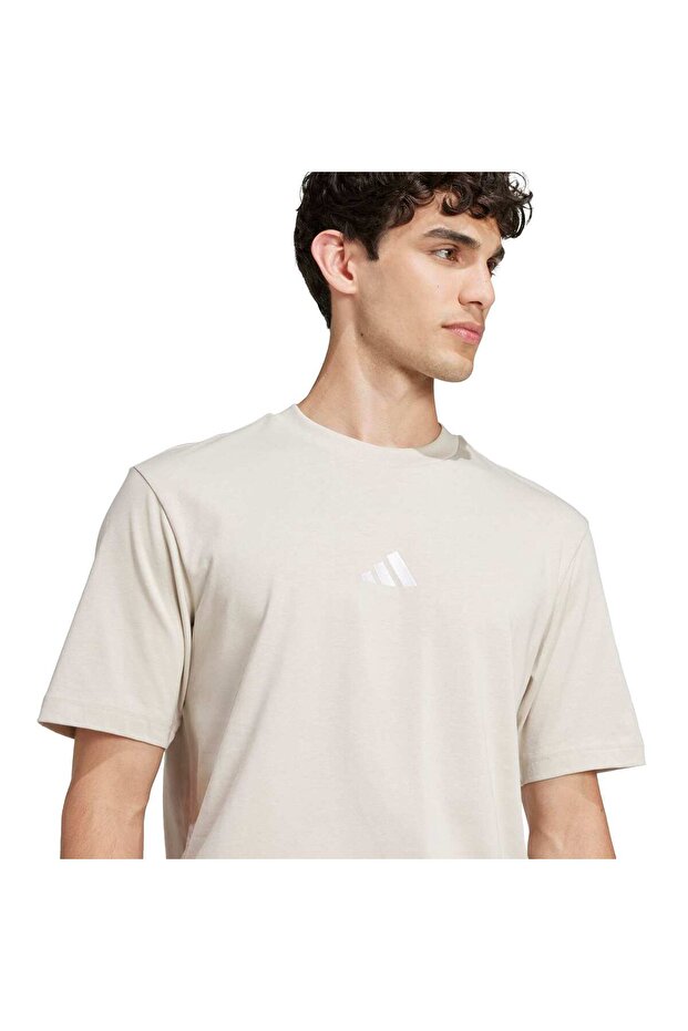 Essentials Small Logo Single Jersey Tişört - 5