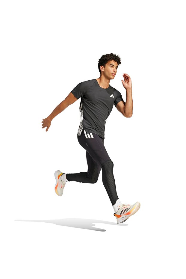Adizero Tee M Erkek Spor T-shirt JF3473 - 3