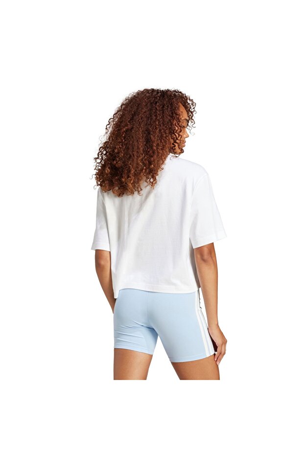 Essentials Big Logo Boyfriend Tee - 2