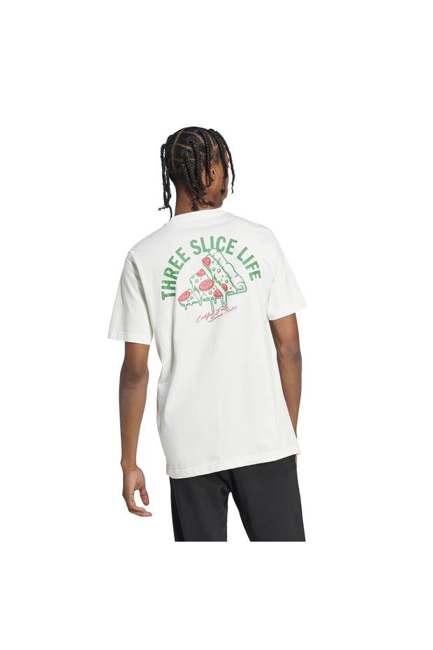 تي شيرت جرافيكي بطبعة بيتزا لاونج - 2