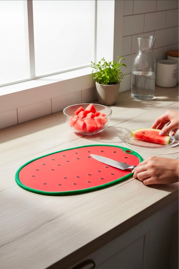 Non-Slip Cut Colored Board - Watermelon