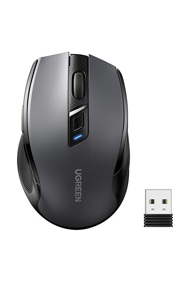 4000 DPI Dual Mode 2.4GHz Kablosuz ve Bluetooth Sessiz Optik Mouse, 90855 - 1