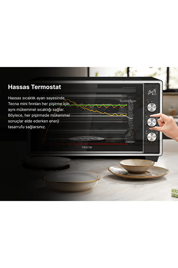 MF 5010 B 50 Lt Beyaz Buhar Destekli Mini Fırın - 8