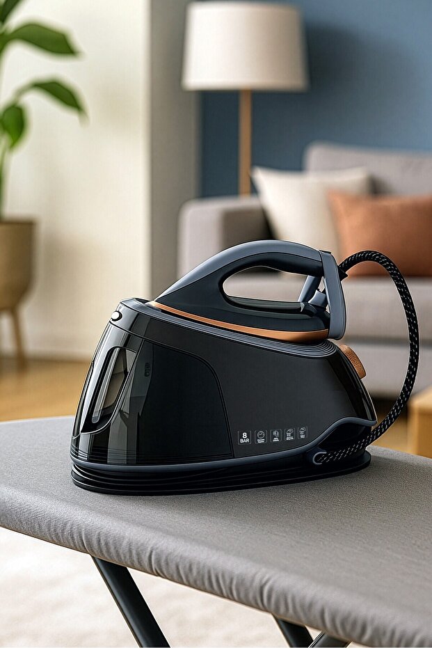 AR6048 SteamArt Plus Buhar Kazanlı Ütü 3000W, 1.5 L Su Tankı, Gri - 2