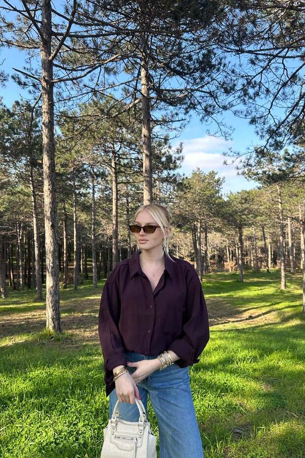 MODAL OVERSİZE GÖMLEK - 1