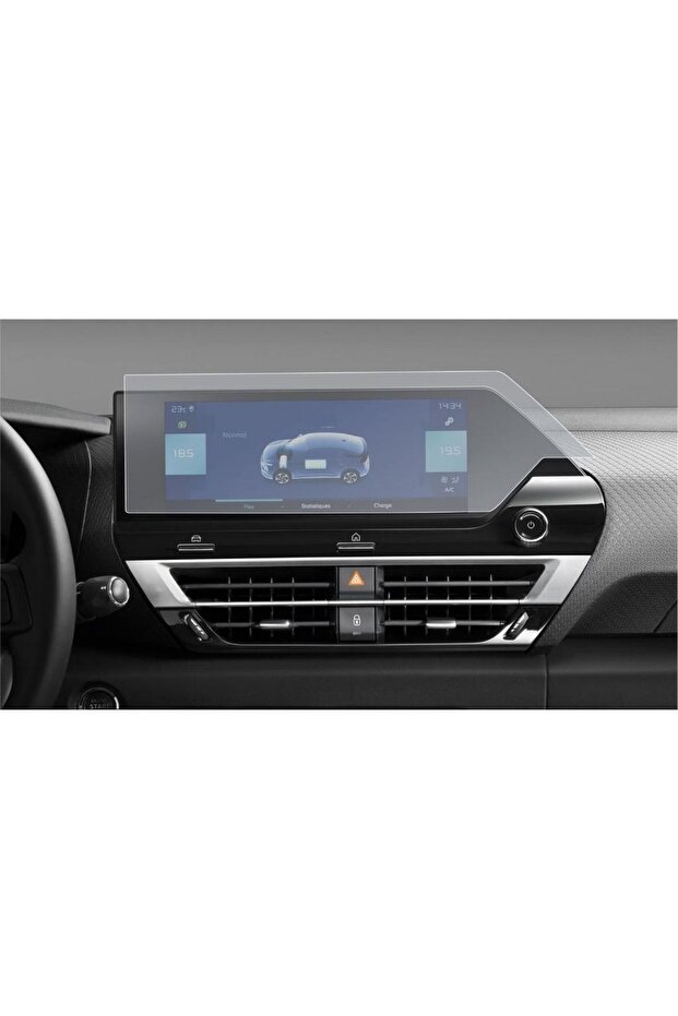 Citroen C4x 2021-2025 10 بوصة ملاحة الوسائط المتعددة متوافق مع واقي شاشة نانو غير لامع