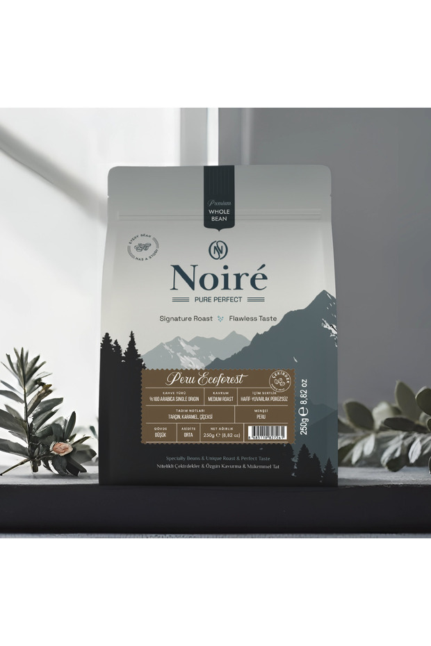 Noire Peru Ecoforest 250g %100 Arabica Single Origin