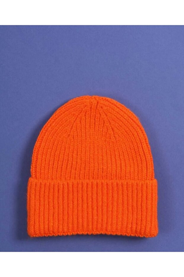 Ribbed Knitted Beret - 6