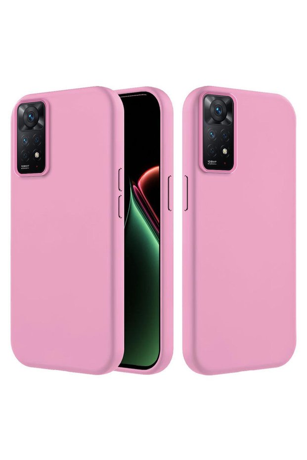 Xiaomi Redmi Note 11 Pro 5g Compatible Case Velvet Erasable Launch Case Pink