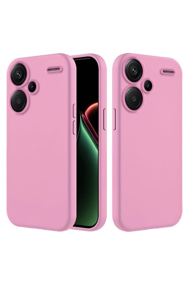 Xiaomi Redmi Note 13 Pro Plus 5g Compatible Case Velvet Erasable Launch Case Pink