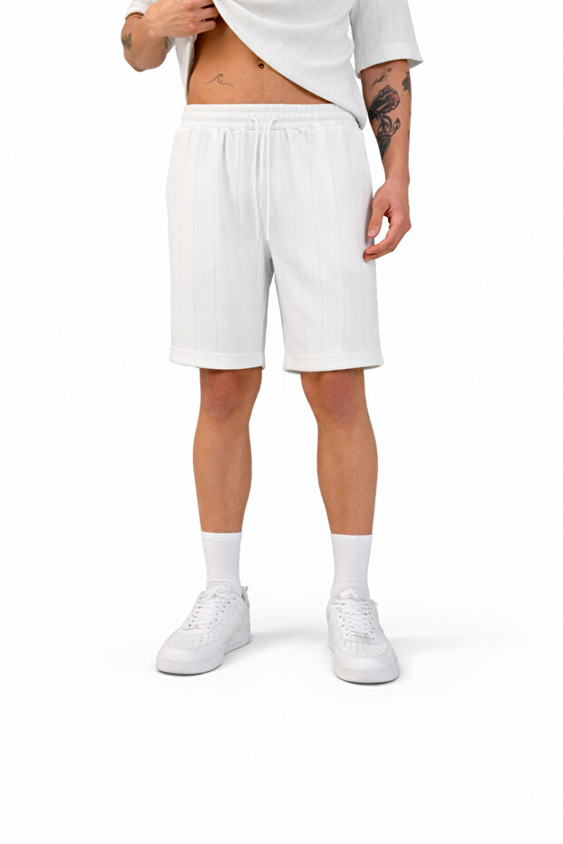 Erkek Fence Regular Şort - 1