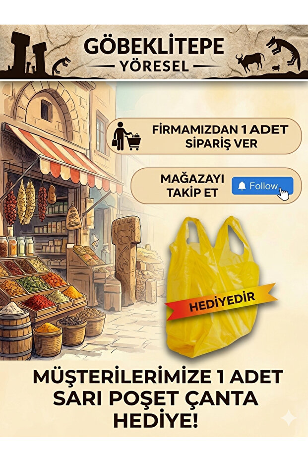 Sarı poşet çanta - 3