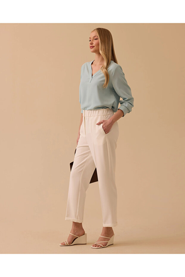 V Yaka Basic Bluz - 2