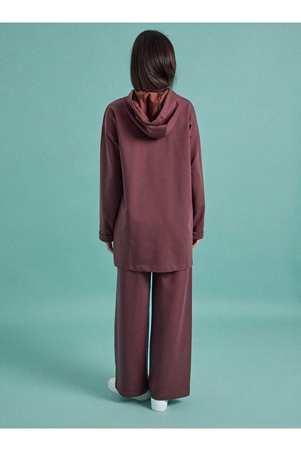 Tracksuit Set - Red Brown - - 7