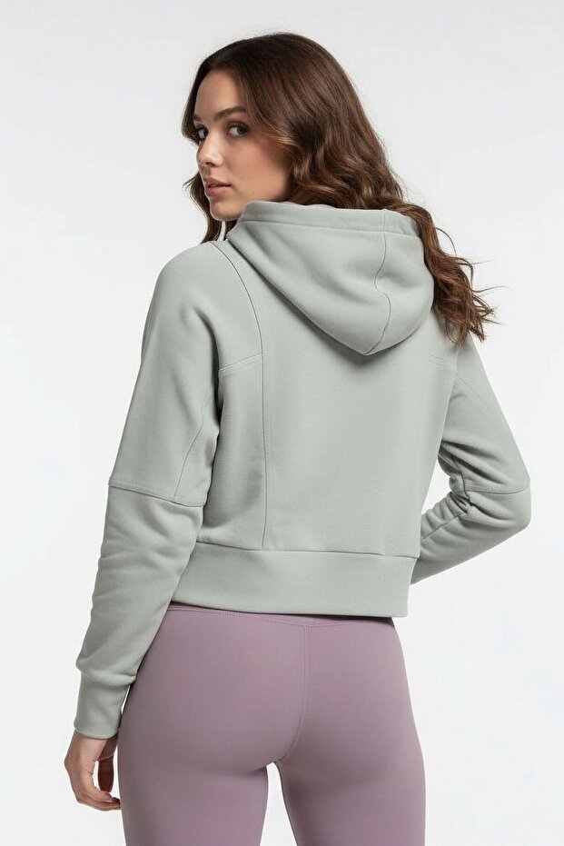 Kapüşonlu Sweatshirt - 5