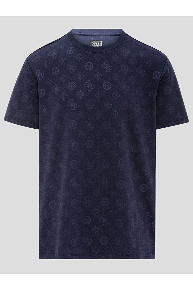 Embossed logo shirt
