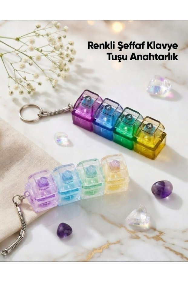 Lighted Keyboard-Stress Relief Keychain