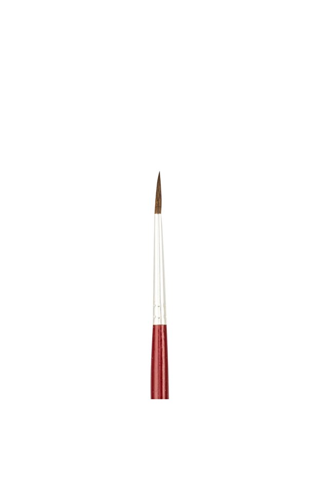 145 Series Pony Hair Round Brush No: 2 X 12 Pieces